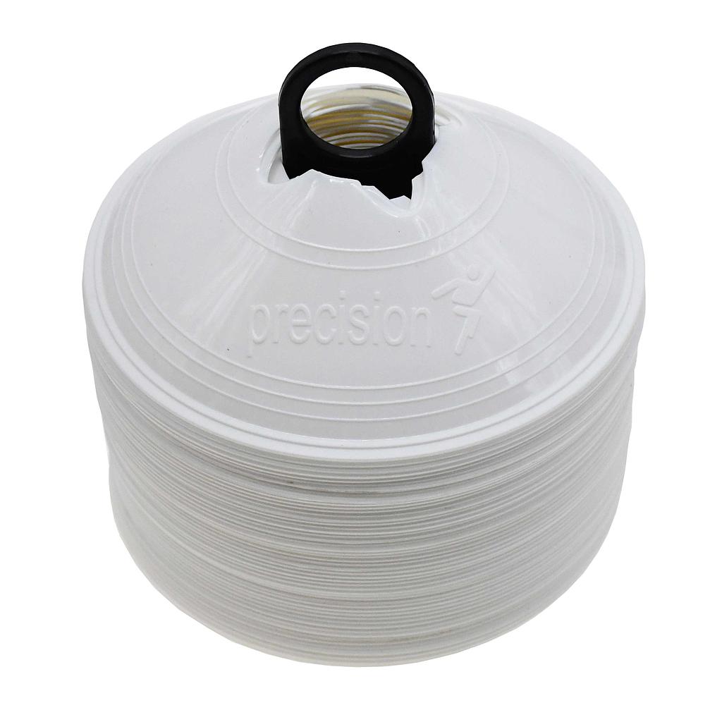 Precision Multicoloured Saucer Cones (Pack of 50)