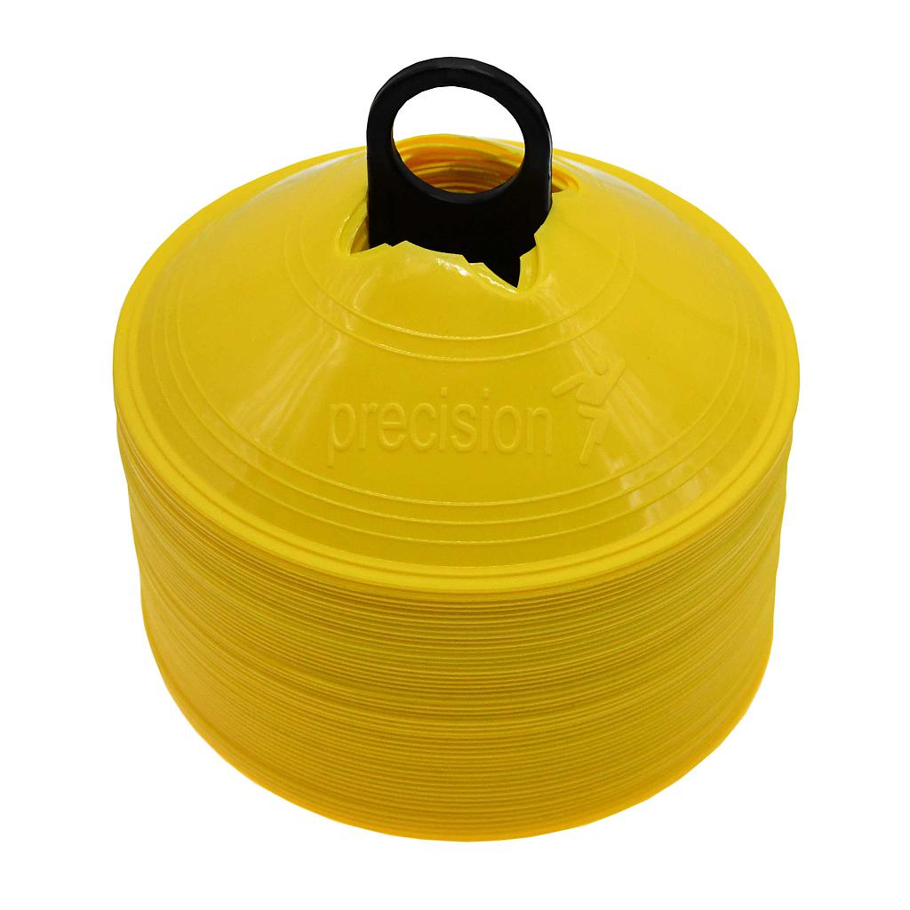 Precision Multicoloured Saucer Cones (Pack of 50)