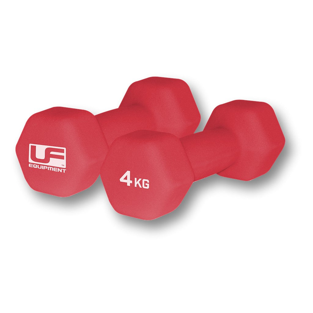 Urban Fitness Hex Dumbbells - Neoprene Covered (Pair)