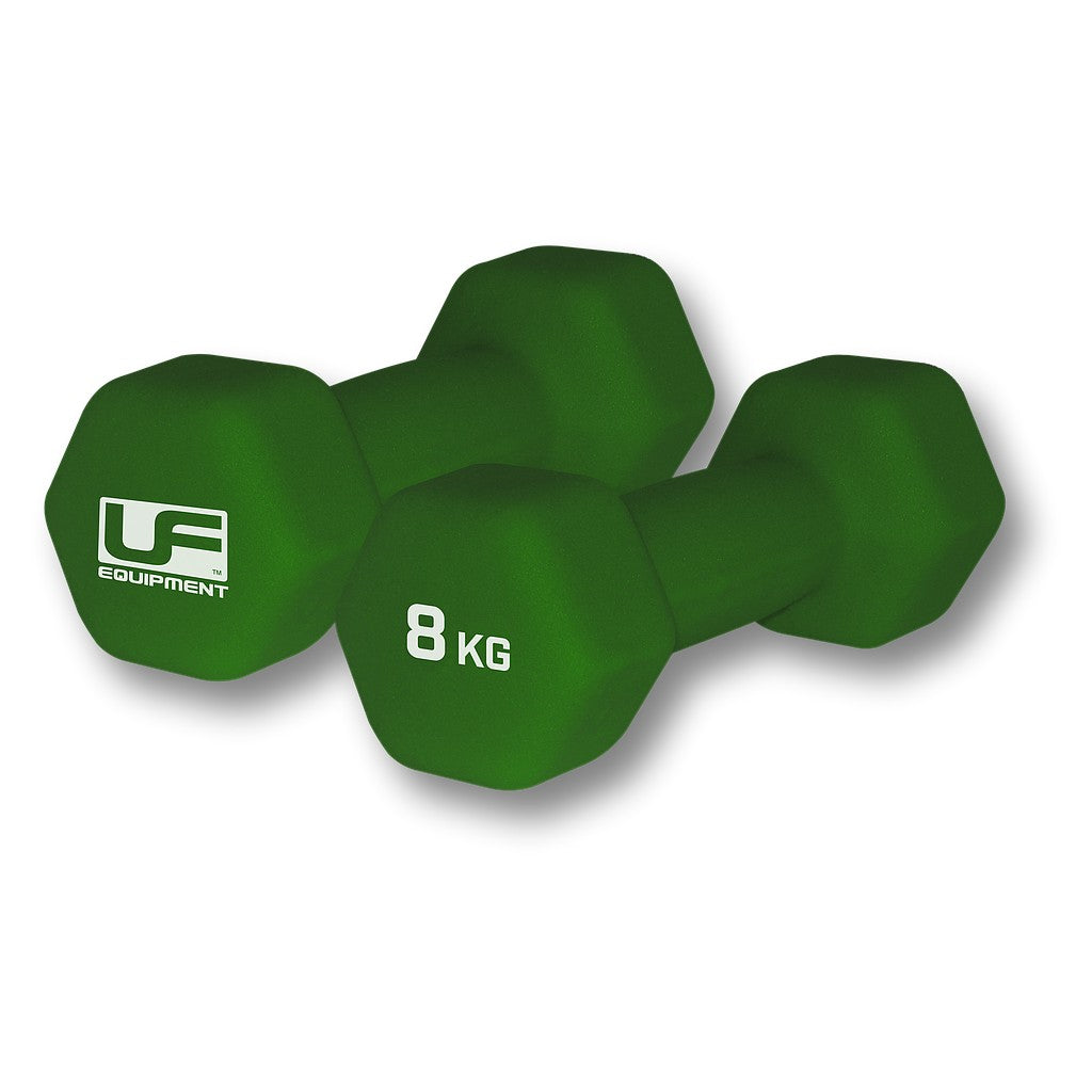 Urban Fitness Hex Dumbbells - Neoprene Covered (Pair)
