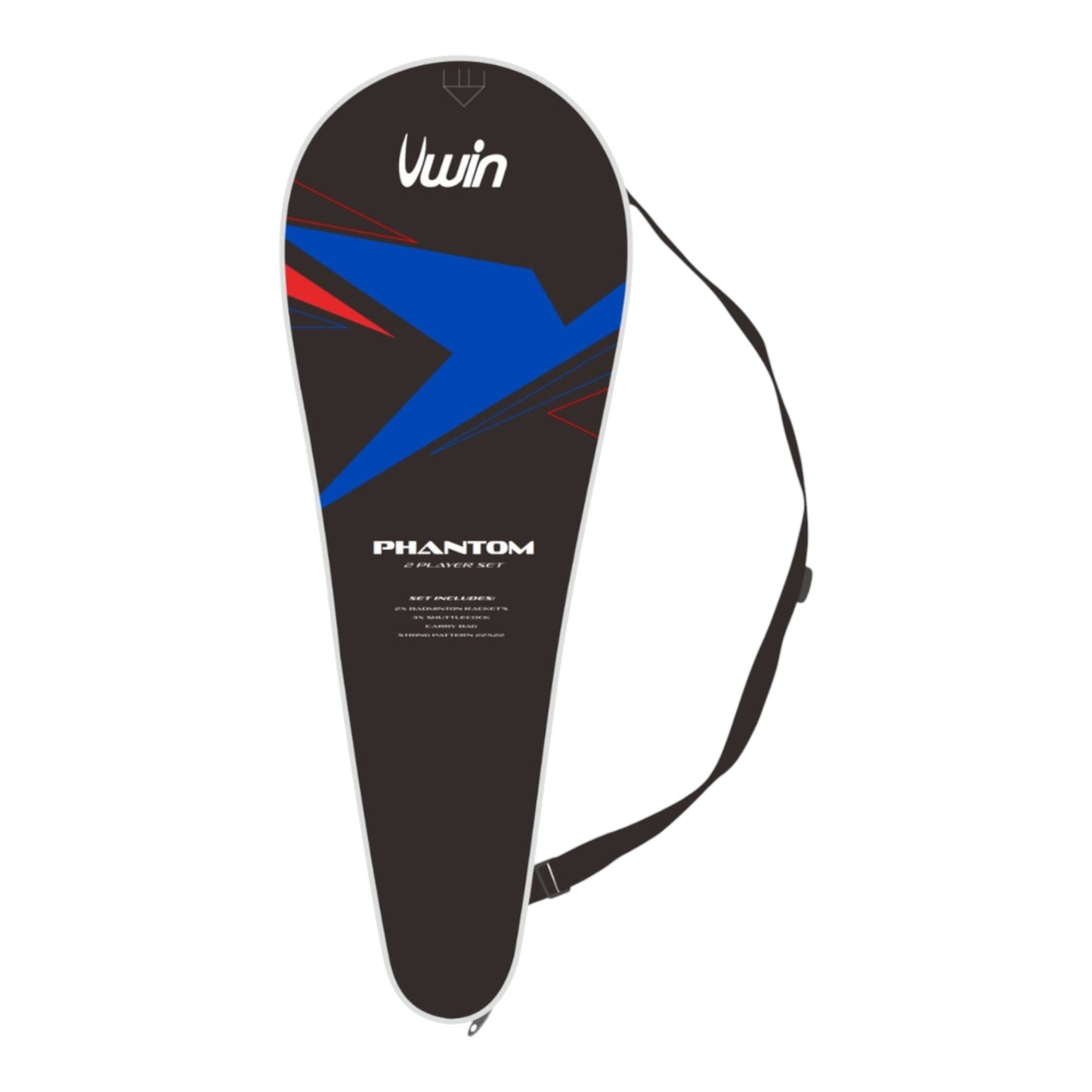 Uwin Phantom 2 Player Badminton Racket Set