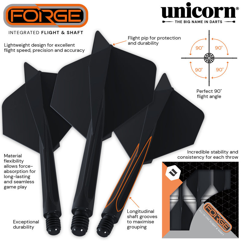 Unicorn - FORGE INTEGRATED - PLUS MEDIUM BLACK or RED