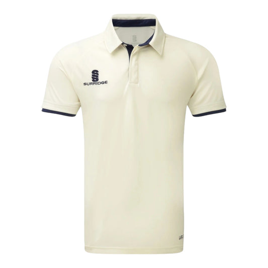Surridge Ergo Cricket Shirt (Navy Trim)