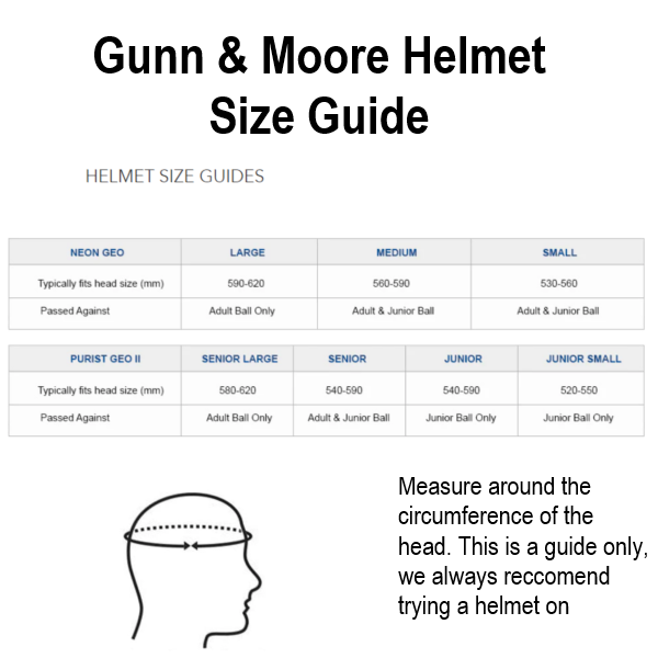 GM Purist Geo II Cricket Helmet