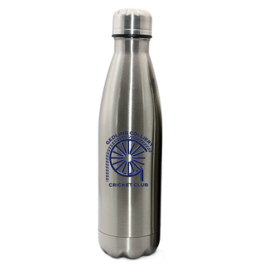 Gedling Colliery CC Stainless Steel Water Bottle