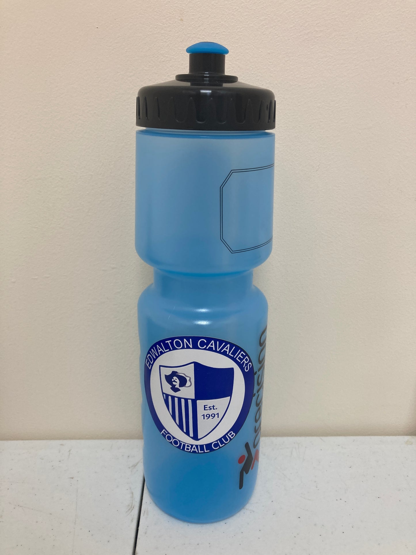 Edwalton Cavaliers FC Plastic Water Bottle