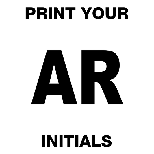 Initials Printing