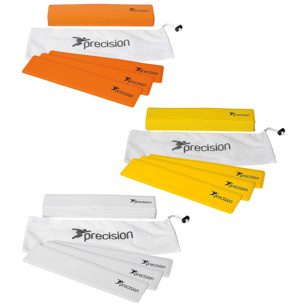Precision Rectangular Rubber Markers (Set of 15) 
