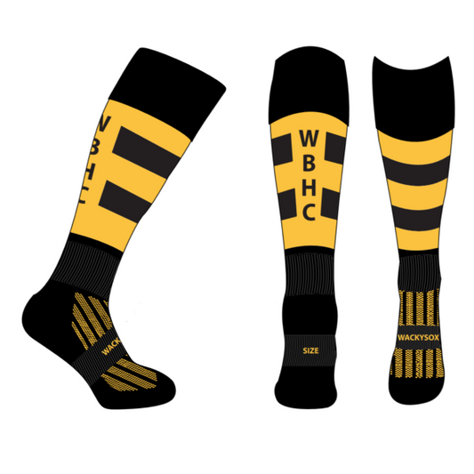 WBHC Yellow Socks