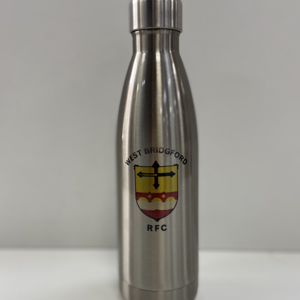 West Bridgford Rugby Club Stainless Steel Water Bottle
